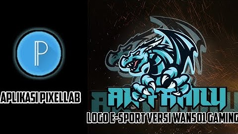 #TutorialPixeLlab#LogoESPORT Cara Membuat Logo E-SPORT Aplikasi PixeLlab