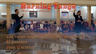 Los Twins Tango The Filipeli Brothers - El Puntazo - Juan Darienzo - Burning Tango 2025