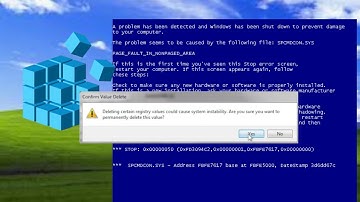 Deleting this registry value can destroy Windows..