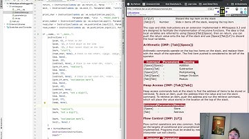 Advent of Code in WhiteSpace Day 1: Problem 1a