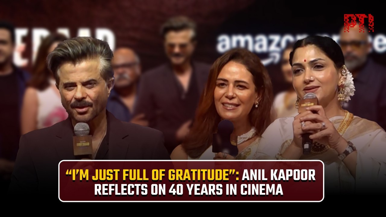 PTI Exclusive: Anil Kapoor reflects on 40 years in cinema, says “I’m just full of gratitude”