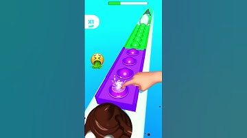 Pop Run 💩💩💩🤏 X -- level 698 #shorts