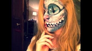 Cheshire Cat Facepaint | Speed Paint