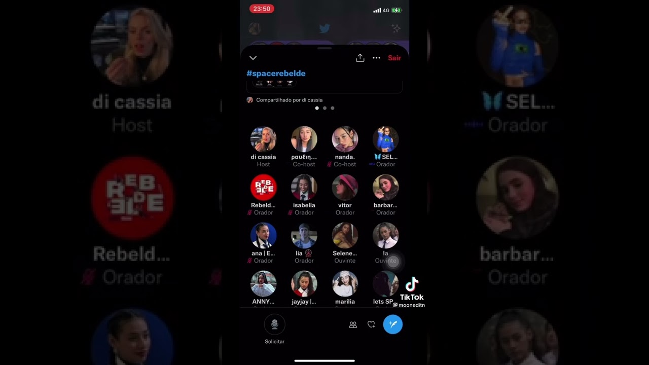 Lizeth Selene falando com fãs em chamada #lizethselene #lgbtq #rebelde #ligação