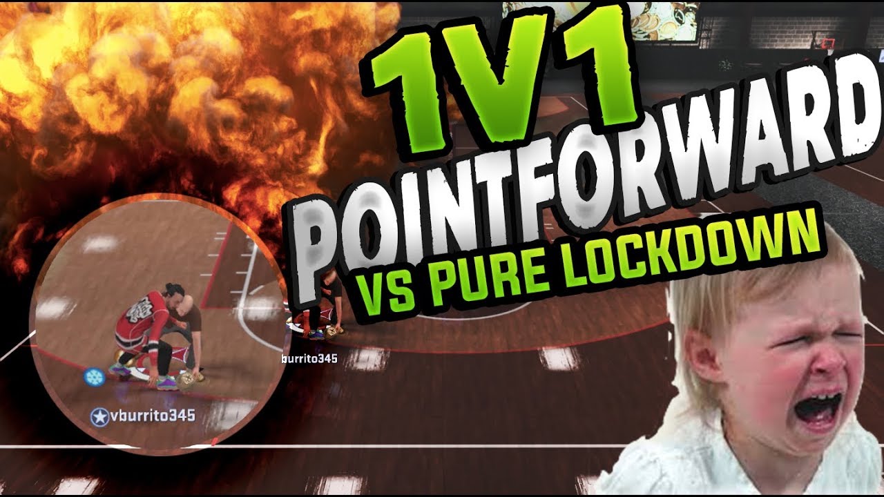 NBA 2k18 1v1 PURE LOCKDOWN IS BETTER THAN POINT FOWARD😱!?!? - YouTube
