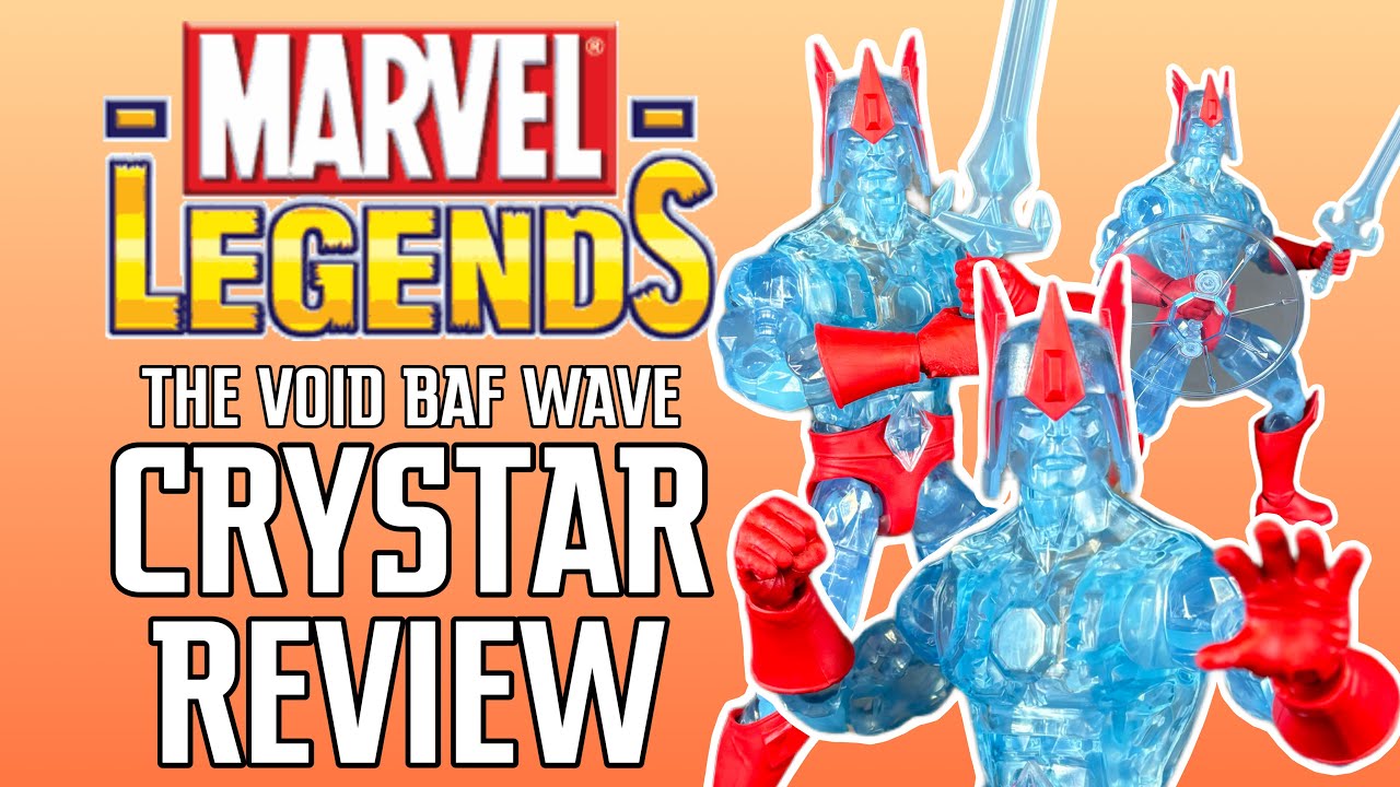 Marvel Legends CRYSTAR Action Figure Review | The Void BAF Wave