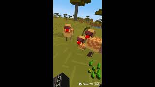 playing minecraft vr