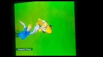 Dragonball Z Budokai 2 Nappa Megaton Throw on Android 18 Ryona