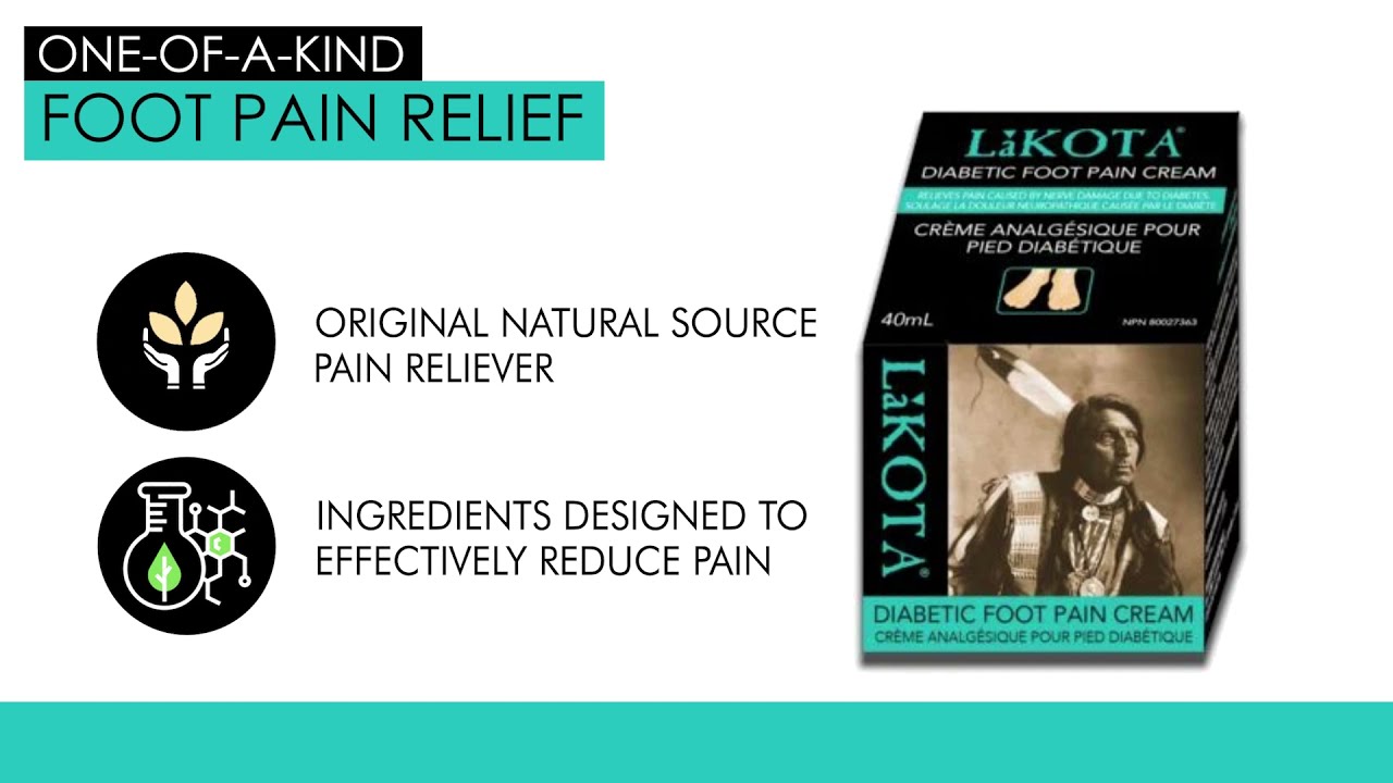 Lakota Diabetic Foot Pain Cream YouTube