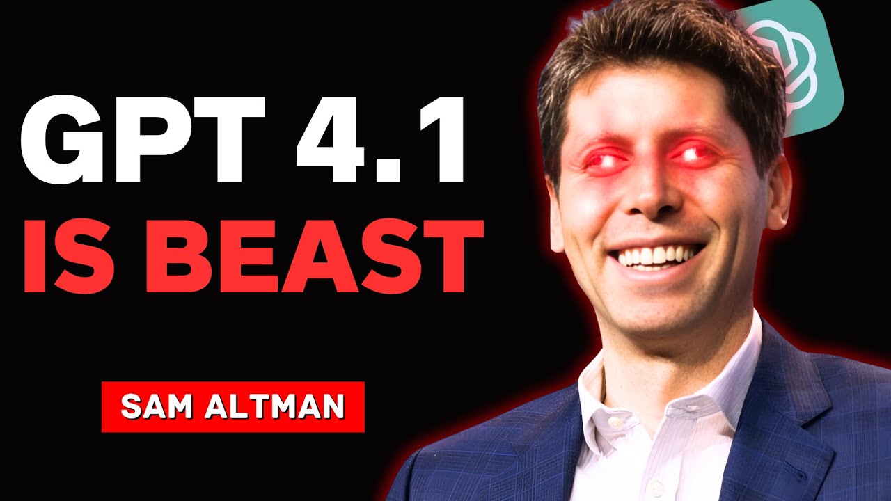 OpenAI drops the ultimate coding model - NEW GPT 4.1