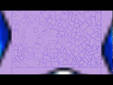 2D Physics Engine demonstration