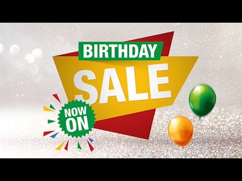 House & Home Birthday Sale!  29 June - 2 July 2017 