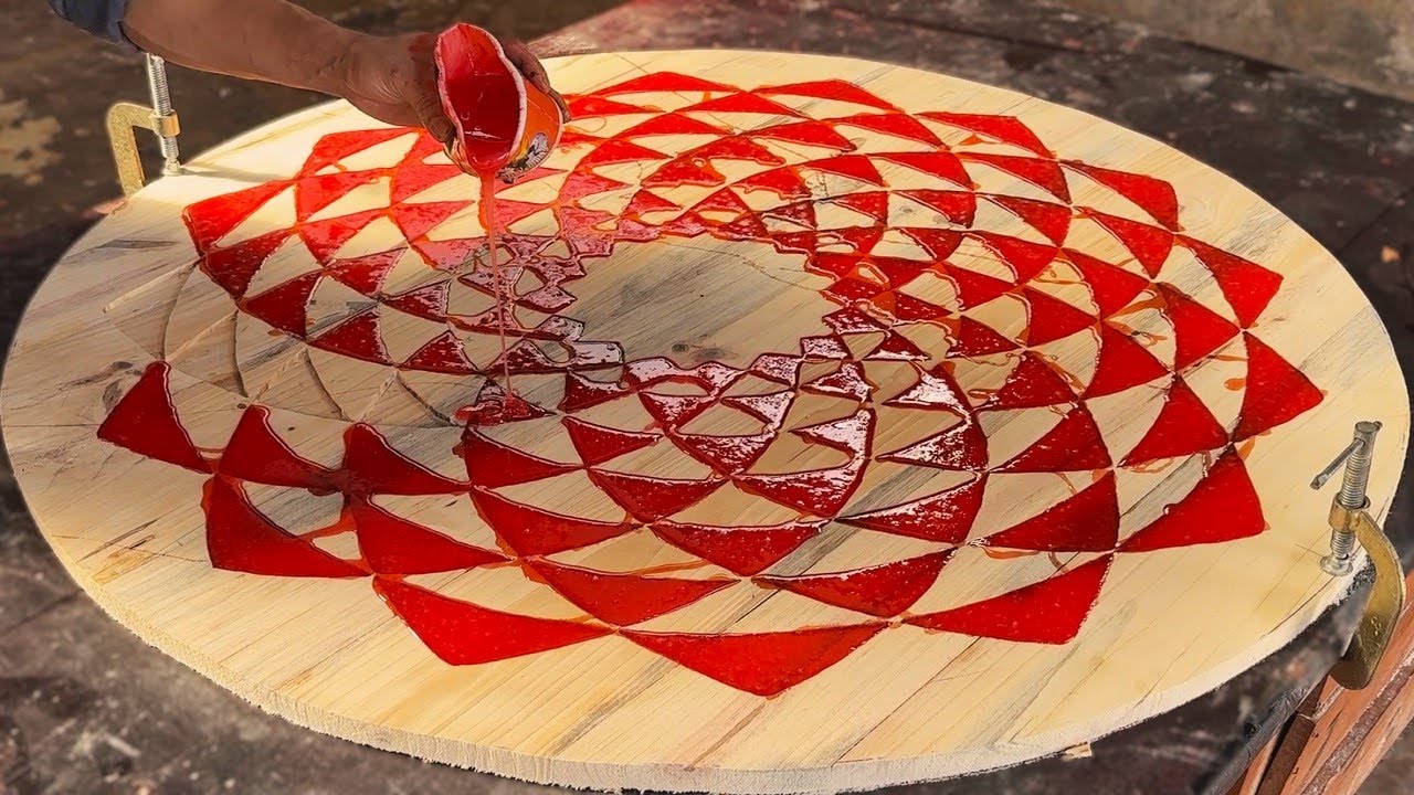 Turn Table Pattern Turning Wood Pieces into Masterpieces: Designing an Elegant Table with ...