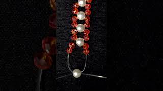 DIY Pearl Bracelet 💎 Easy Beaded Bracelet Tutorial for Beginners #Shorts