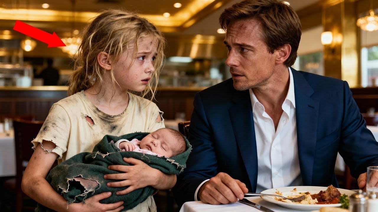 Monsieur, pouvons-nous manger les restes ? Une fillette demande à un millionnaire sans le savoi