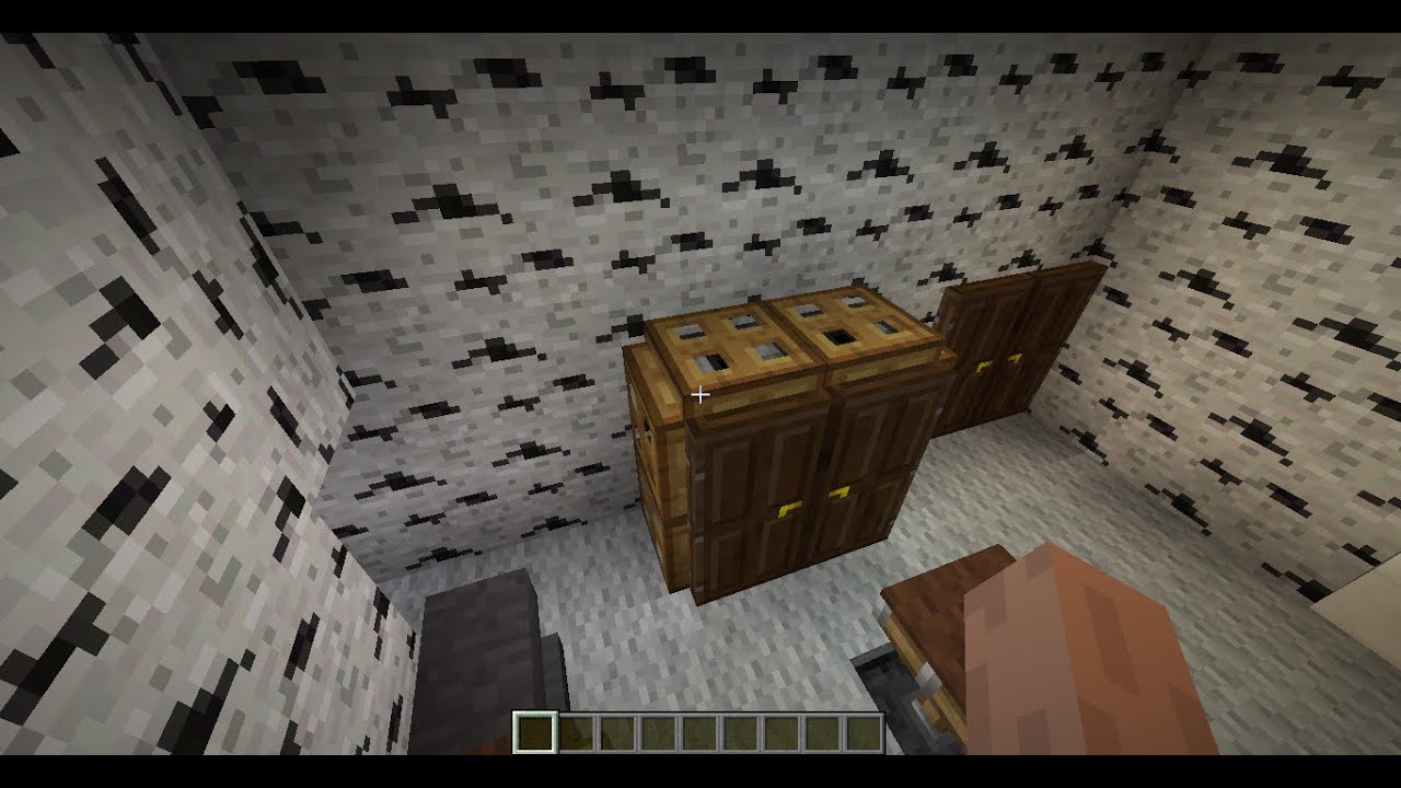 How To Make Minecraft Dresser Youtube