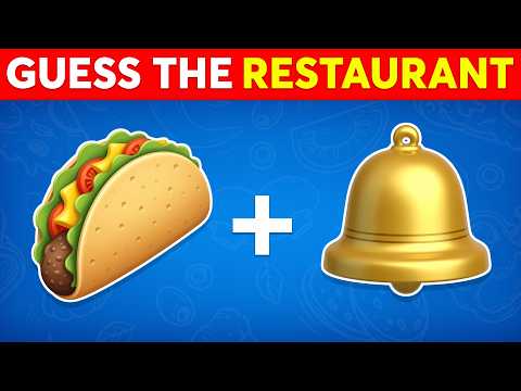 Guess the Fast Food Restaurant by Emoji? 🍟🍔🌭 Monkey Quiz
