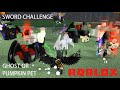 ROBLOX • Zombie Attack • Sword Challenge Wave 73 • Ghost or Pumpkin Pet