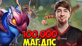 КУМАН ВЗЯЛ ПАКА В МИД, САМЫЙ СИЛЬНЫЙ МАГ ДПС - 100 000 УРОНА | DOTA 2 COOMAN