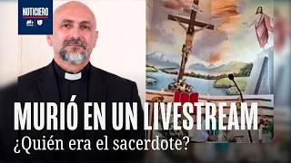 Father Patricio Sánchez Molinari dies after a cross falls on him during a mass