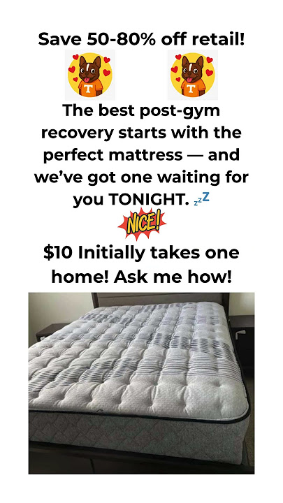 👟 From the Gym to Great Sleep – Hardin Valley Mattress Deals! 💤 #hardinvalleytn  #knoxsleepupgrade