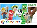 Toddler Learning Video | COLOR CREW MAGIC - Farm Animals | Magical Toys come to life | BabyFirst TV