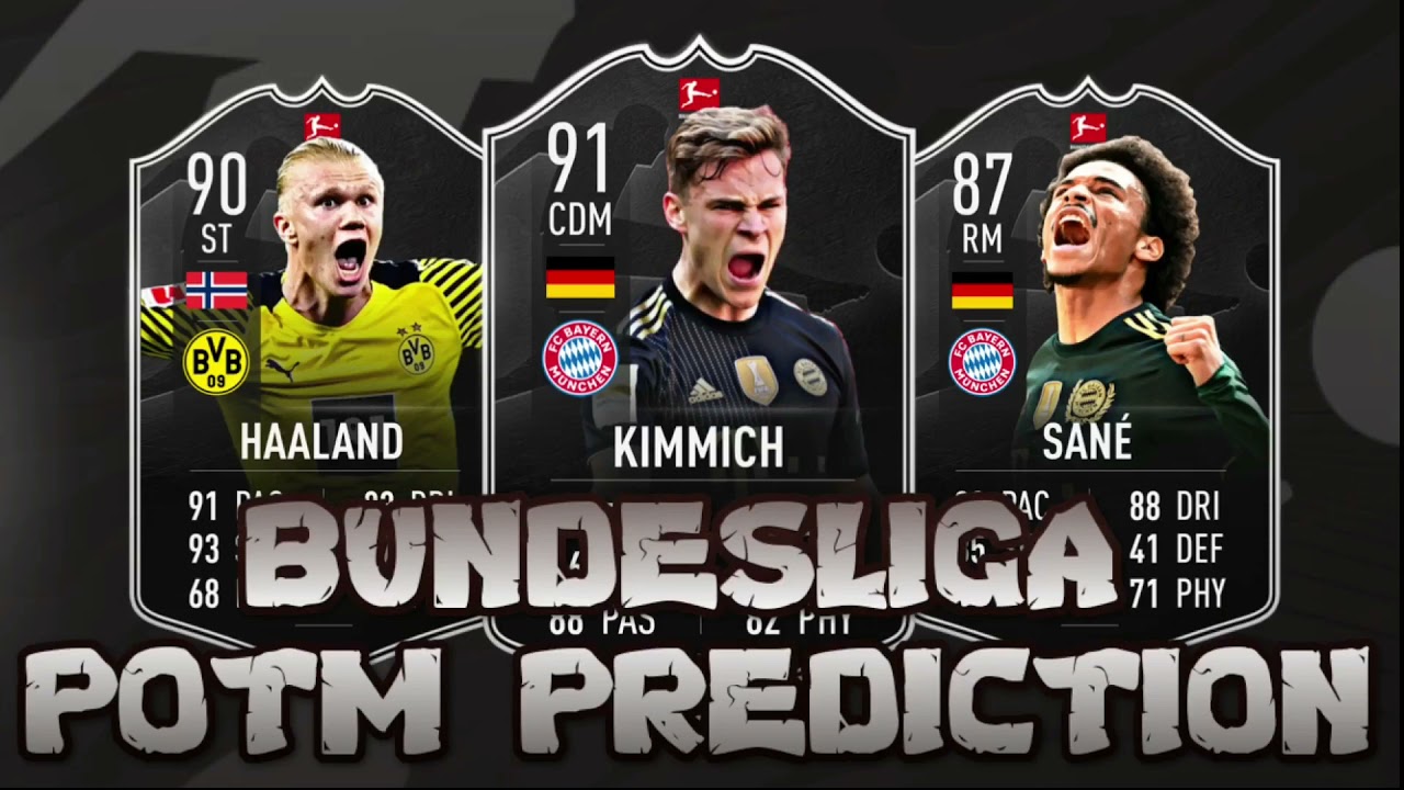 BUNDESLIGA SEPTEMBER POTM PREDICTIONS I FIFA 22