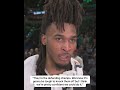 Stephon Castle on playing OKC in the Western Conference Finals 🔥
