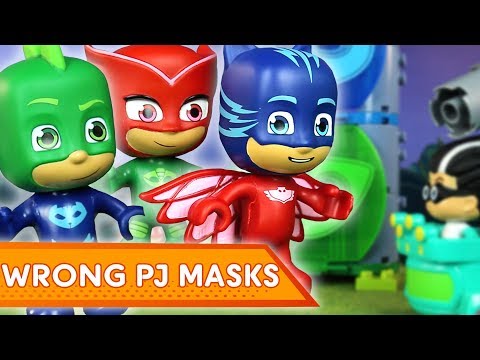 PJ Masks Creations 💜 Wrong PJ Masks! | STOP MOTION | Cartoons for Kids | Animation for Kids