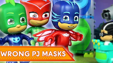 PJ Masks Creations 💜 Wrong PJ Masks! | STOP MOTION | Cartoons for Kids | Animation for Kids