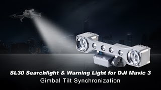 SL30 Searchlight & Strobe | Dual-Function Drone Lighting for DJI Mavic 3 Enterprise