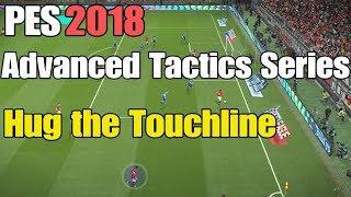 PES 2018 | ADVANCED TACTICS SERIES | HUG THE TOUCHLINE | Best Formations screenshot 4