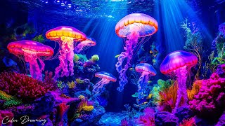 Jellyfish Aquarium • Healing of Insomnia, Stress, Anxiety and Depression • MELATONIN RELEASE #20