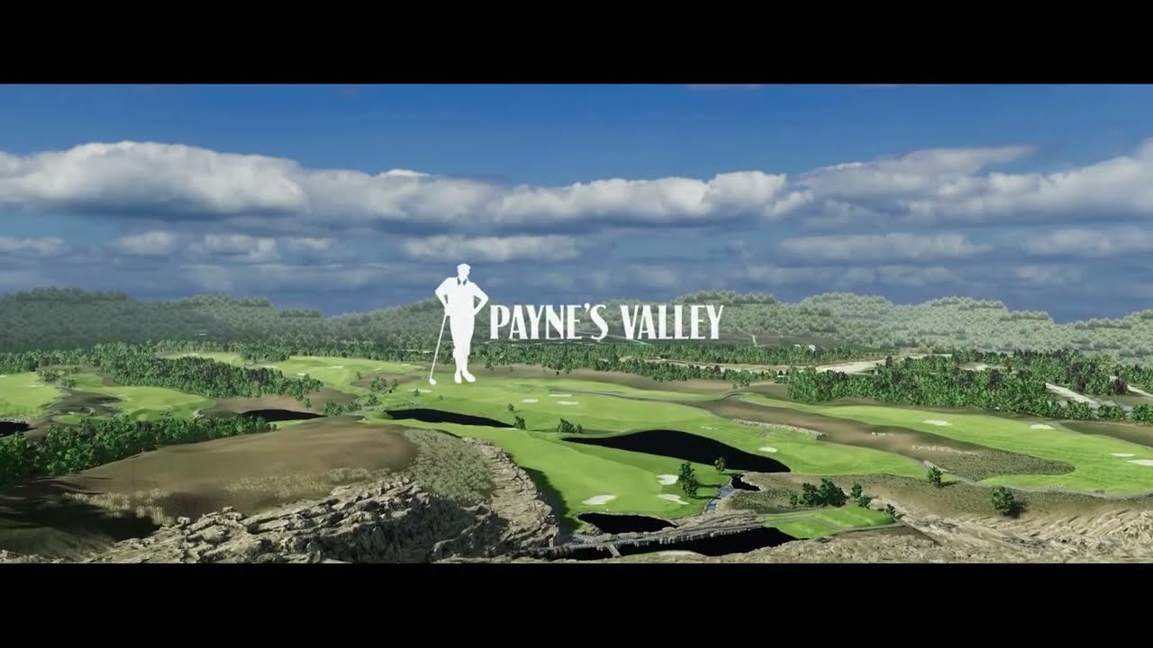 Full Swing GOLF Simulator Software Payne's Valley Flyover