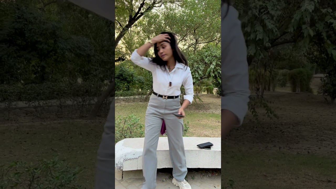 Cute girl aunty prank 🤣 