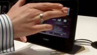 CES 2010 - Video of Sony Dash Demo