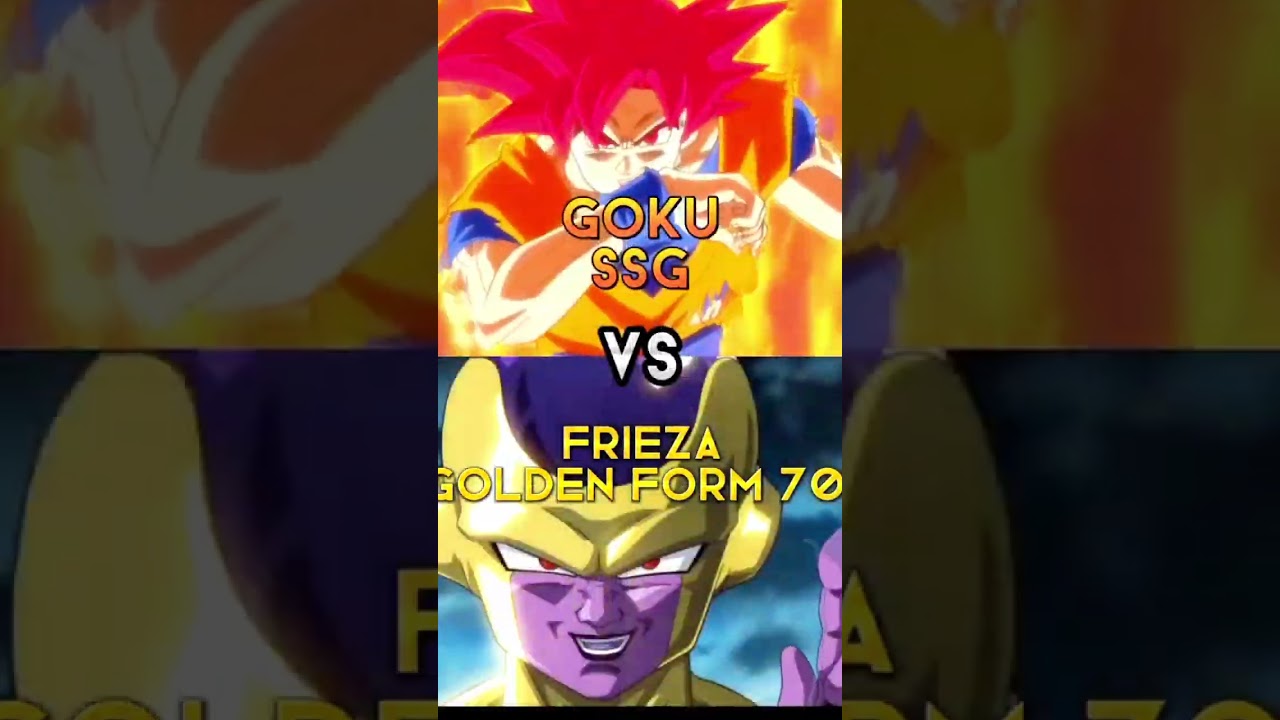 Goku all form vs frieza all form 