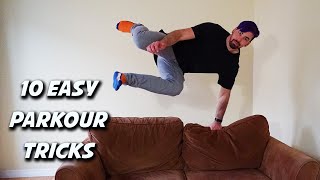 10 Parkour Tricks To Learn At Home (For Beginners)