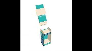 QR Code | 40oz Cup Floor Display Assembly