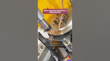 Rotary Type Auto Chamfering & Drilling Machine for Brass Screws