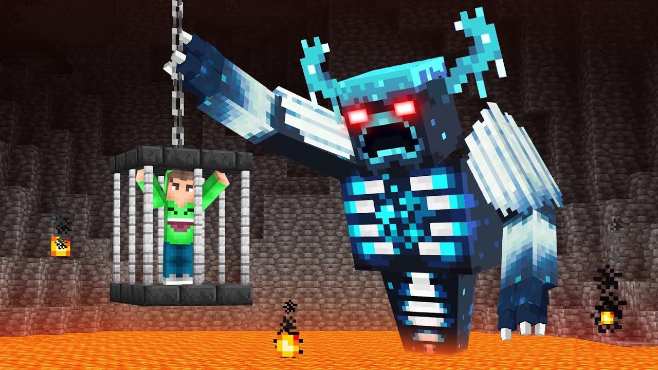TRAPPING Jelly In The EXTREME Warden PRISON (Minecraft)