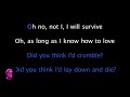 DICE Cover Gloria Gaynor S I Will Survive For Like A Version Karaoke DICE Cover Gloria Gaynor S I Will Survive For Like A Version Karaoke