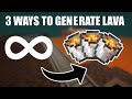 3 Ways to Generate Lava | Minecraft Create Mod