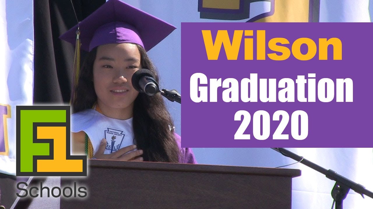 Wilson High School 2020 Commencement Exercises - YouTube