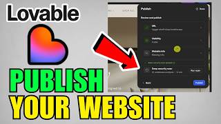 How To Publish Your Lovable Website (2026) (Quick And Easy Guide)