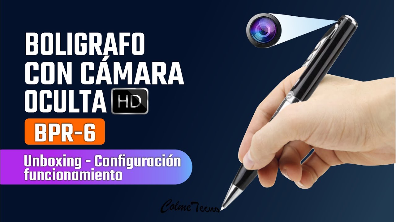 OFERTA* *Bolígrafo Espía Delux HD* - Solutions technology