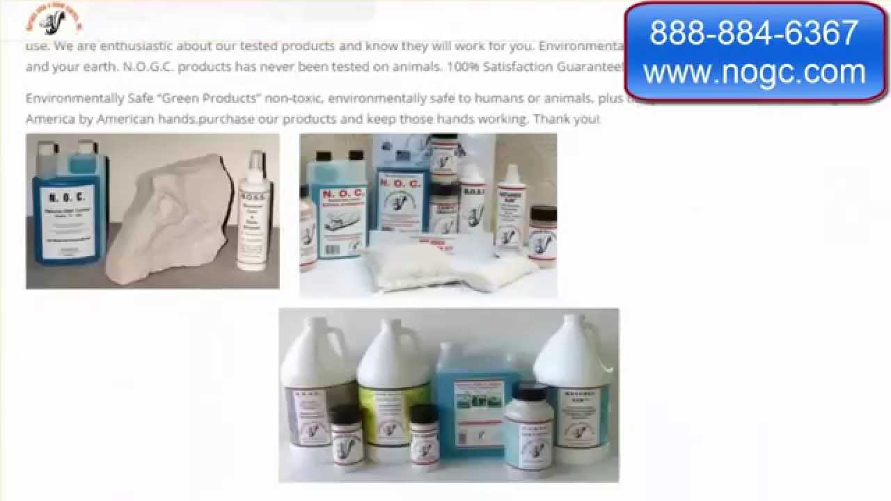 Nature's Odor and Germ Control eliminates odor problems YouTube