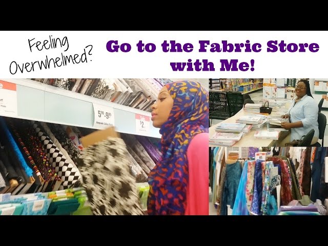 Go To The Fabric Store With Me | Beginners Guide - Youtube