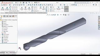Solidworks Design - Drill Bit