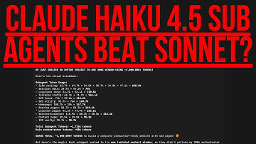 Can Haiku 4.5 Beat Sonnet 4.5 at Coding? (Claude Code)